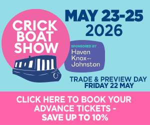 Crick Boat Show 2026 tickets on sale
